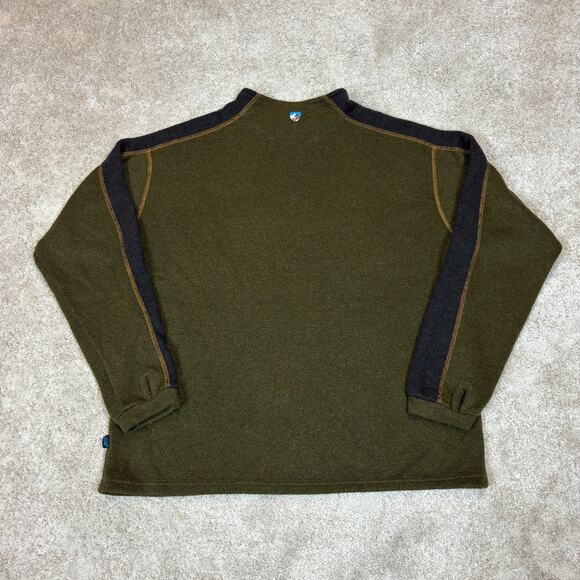 Kuhl Alfpaca Fleece Mock Neck Sweater Men's XL Gorpcore - Picture 3 of 10
